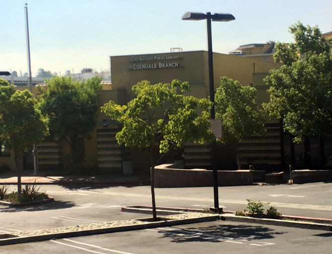 Echo Park library branch lot could become “safe parking” site for the homeless